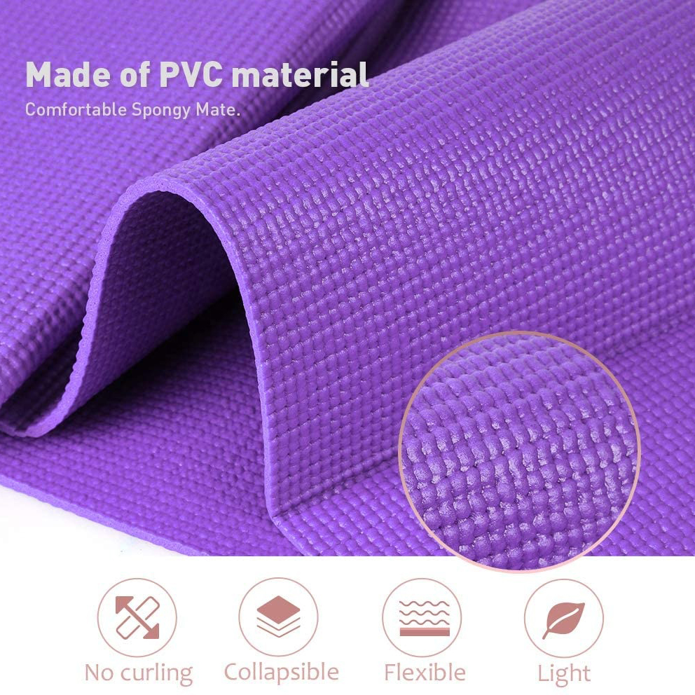 Foldable PVC Yoga Mat YGMA-PF